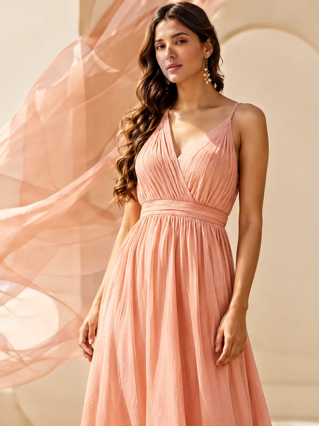 Editorial styling: Peach Signal